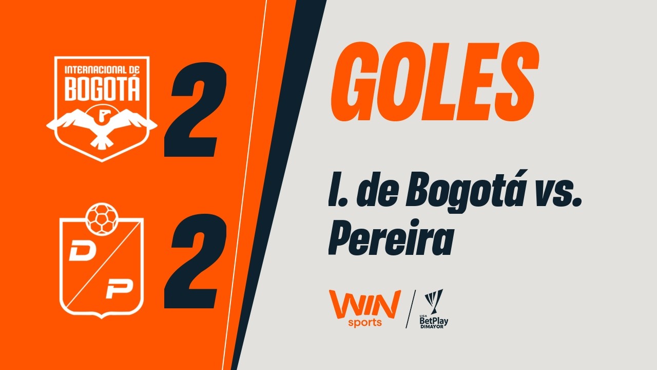 Internacional de Bogotá vs. Pereira (goles) | Liga BetPlay Dimayor 2026-1 | Fecha 12