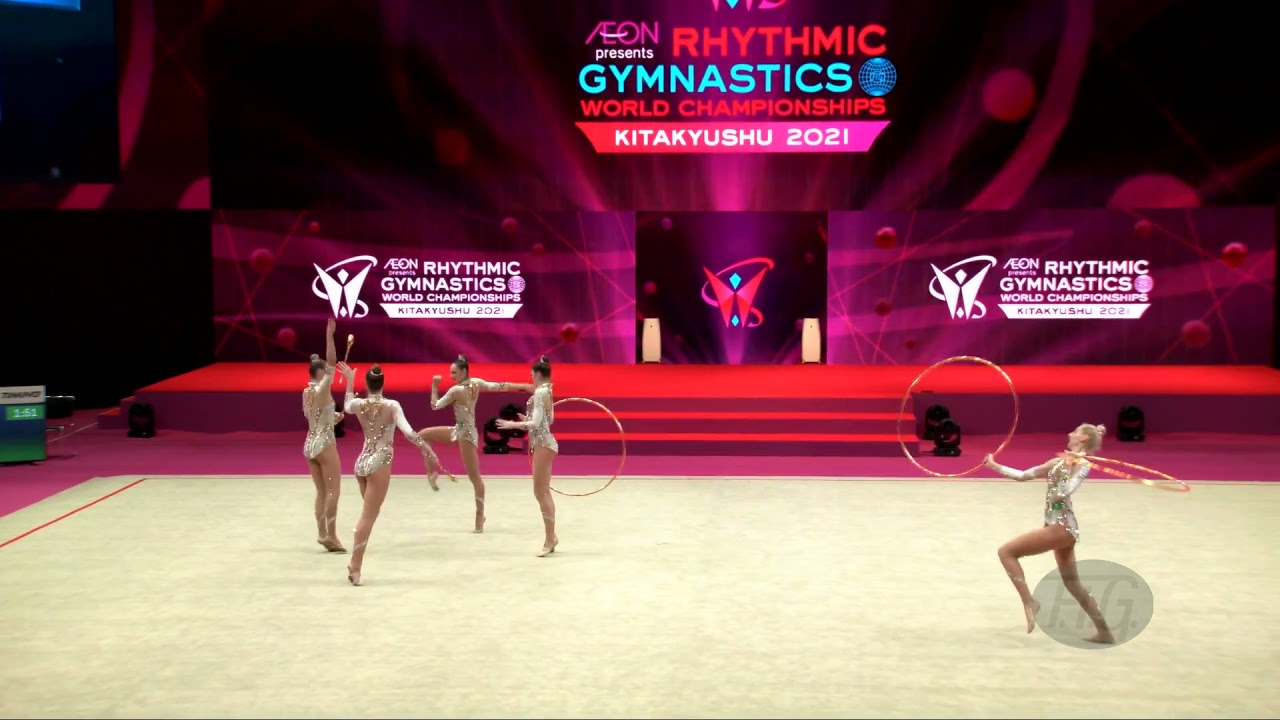 RGF (RGF) - 2021 Rhythmic Worlds, Kitakyushu (JPN) - Qualifications 3 Hoops + 2 Pairs Of Clubs
