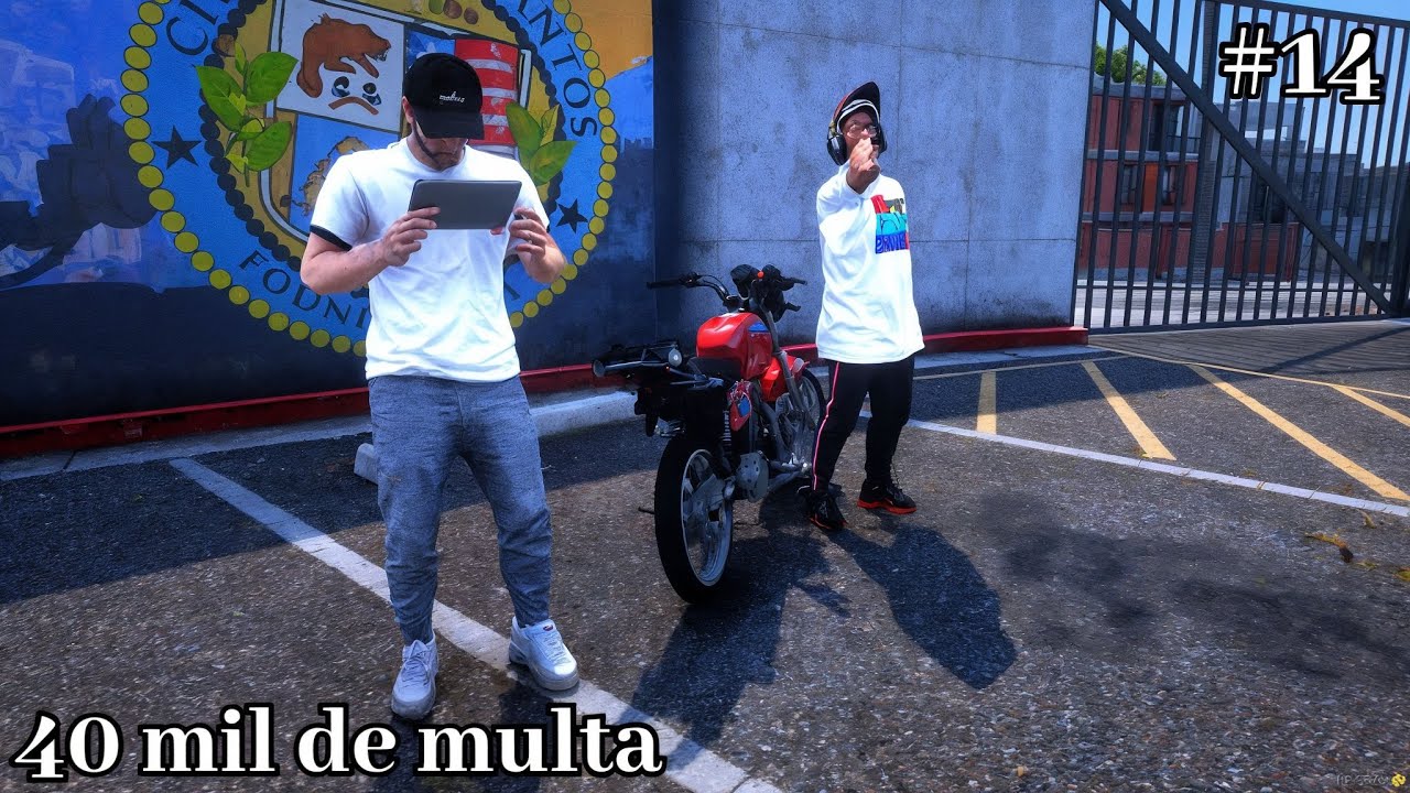 GTA 5 VIDA REAL | TENTEI TIRAR MINHA MOTO DO PATIO E TIVE UMA SURPRESA NÃO ACREDITO ? - #14 T3