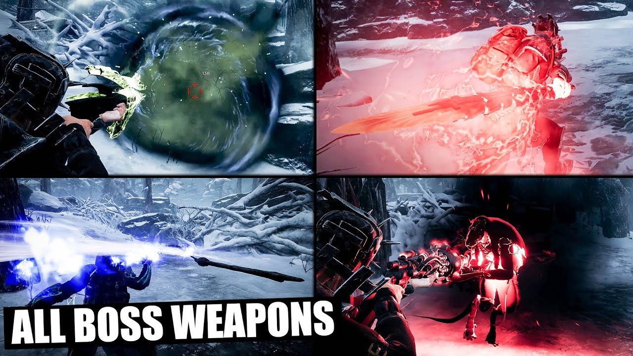 Remnant From The Ashes - How To Get All World Boss Weapons (Including All DLC)