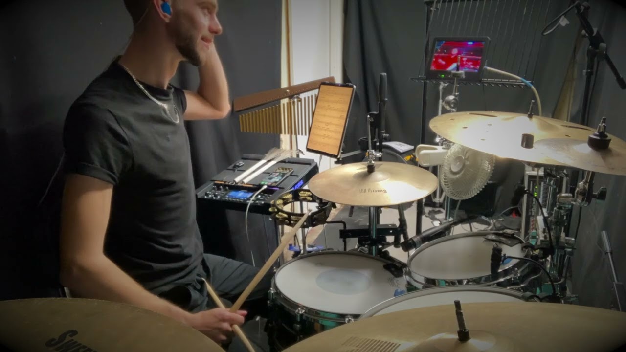 9 to 5 the musical - Heart to Hart drum cam