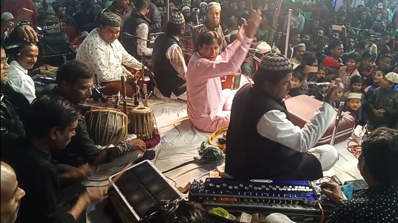 शरीफ परवाज़ की पार्टी ने धूम मचा दी | Sharif Parwaz | Qawwali Nagma | Ustad Rashid Khan Tabla