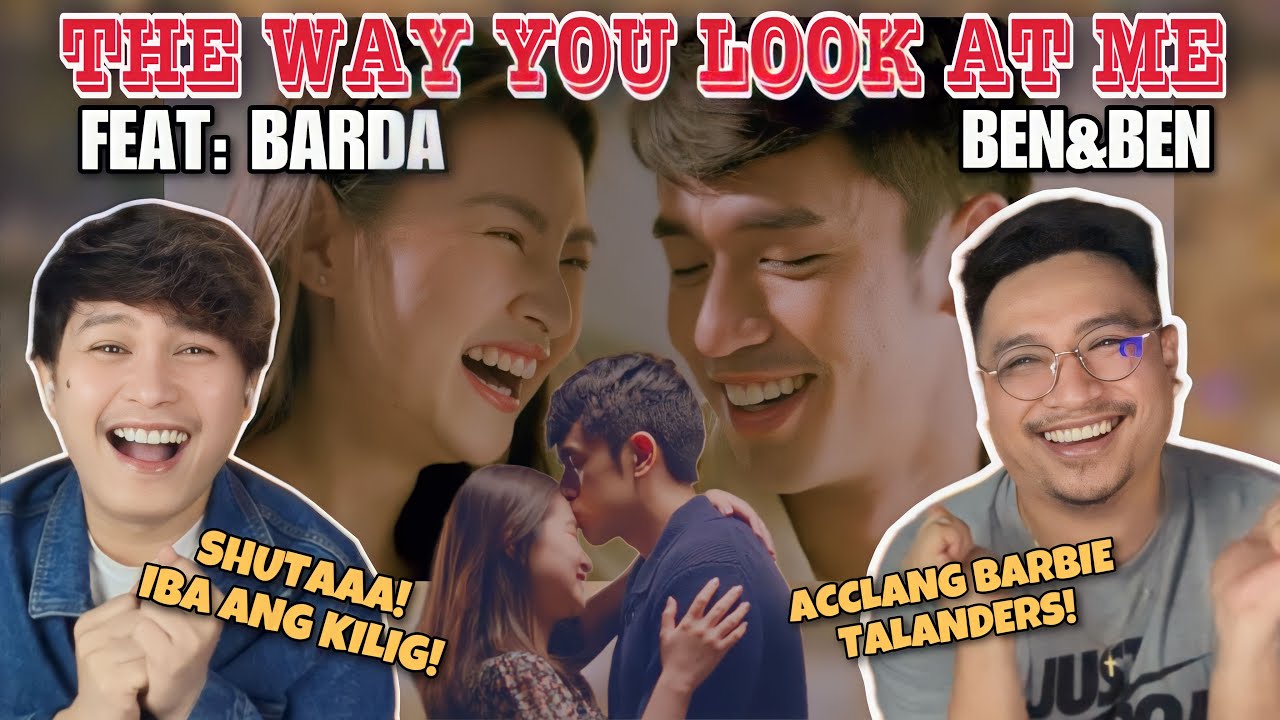 [REACTION] The Way You Look At Me - Ben&Ben (Official Music Video) | Barbie Foreteza | David Licauco