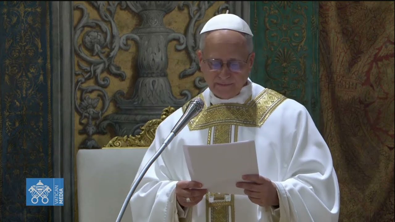 Pierwsza homilia papieża Leona XIV