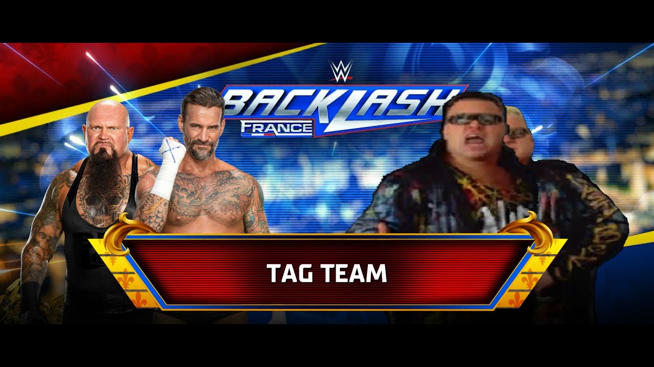 Straight Edge Society CM Punk & Luke Gallows vs The Nasty Boys from France