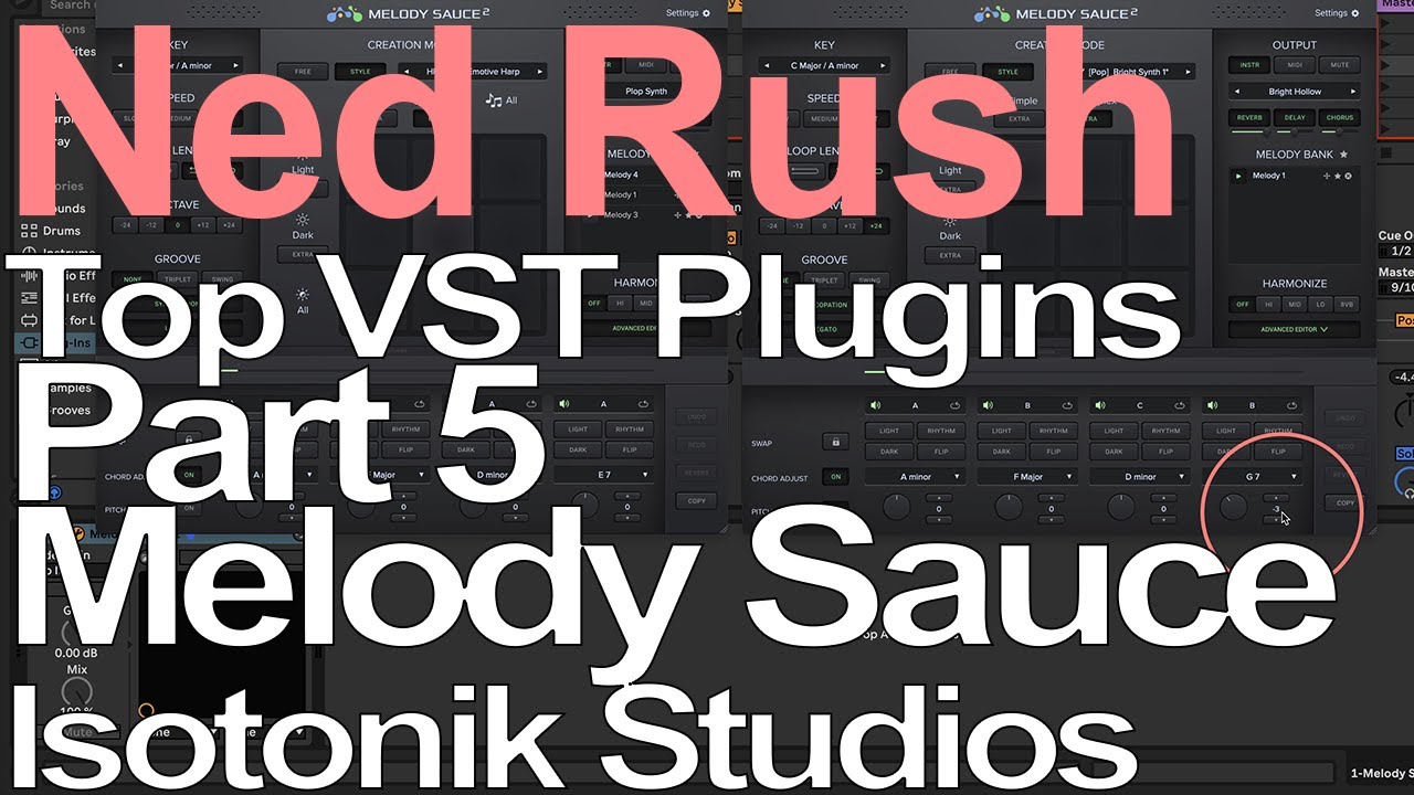 Top VST Plugins Part 5 - Melody Sauce 2 - Ned Rush