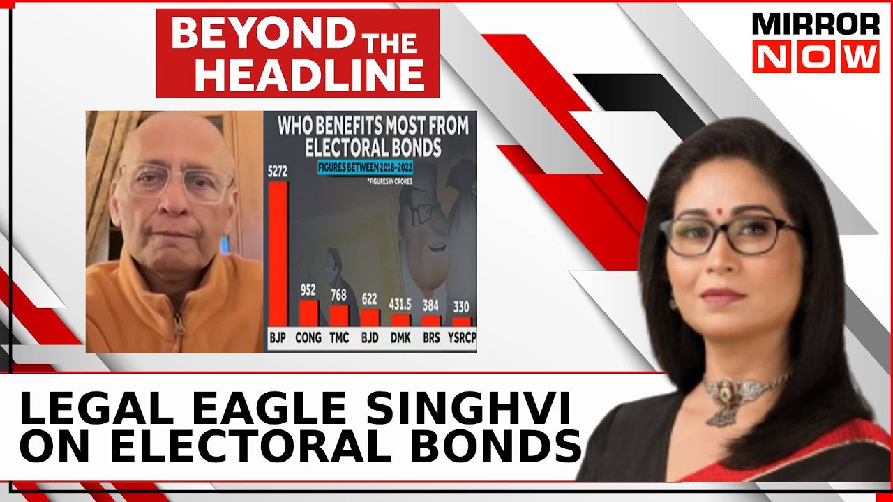 Congress MP & Sr Advocate Abhishek Singhvi On SC's Verdict On Electoral Bonds | Beyond The Headline