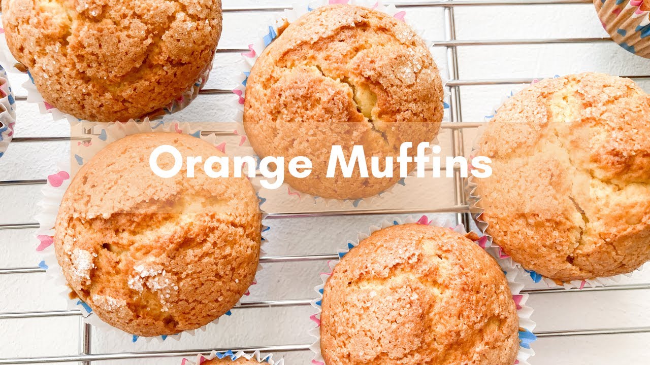 Orange Muffins with no butter | Yummy and Delish