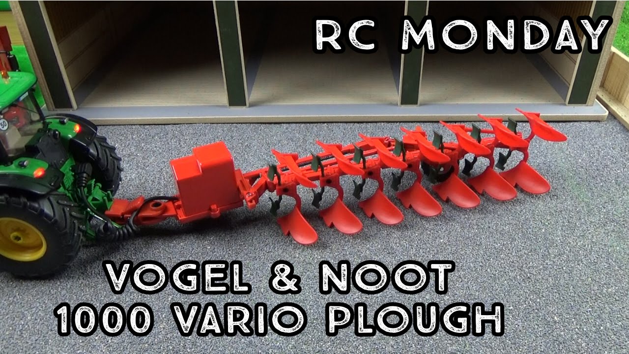 RC Monday | Siku Control Vogel & Noot 7 Furrow Plough