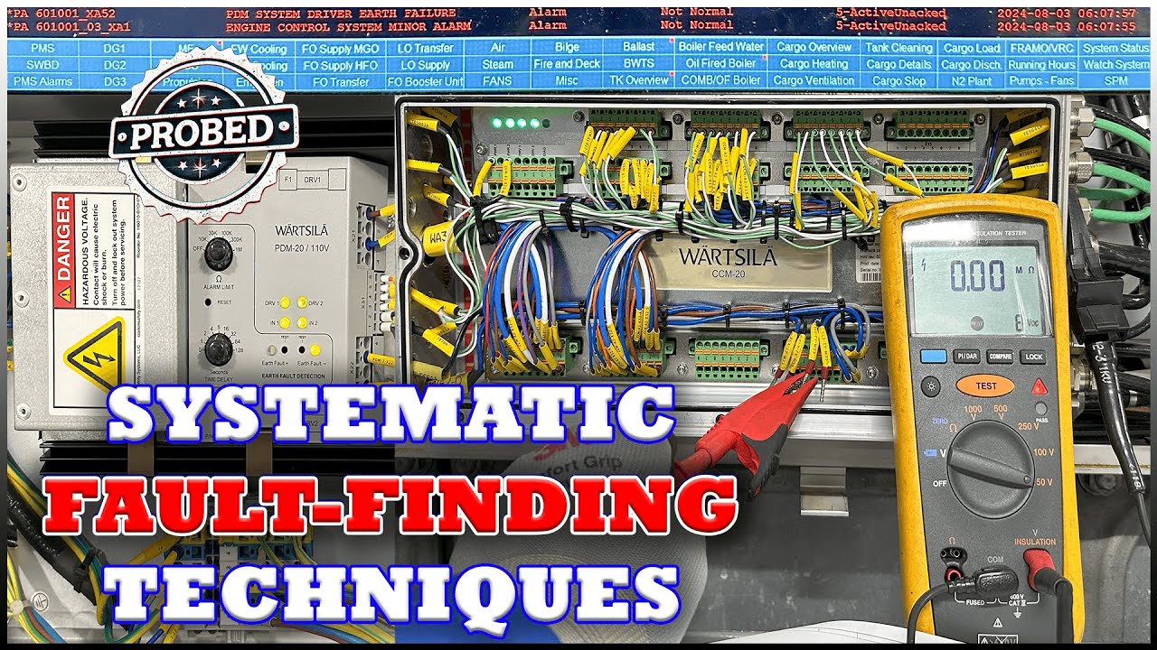 #PRObed! How to Fix PDM System Driver Earth Failure of Wartsila W9L34DF Engine | Step-by-Step Guide