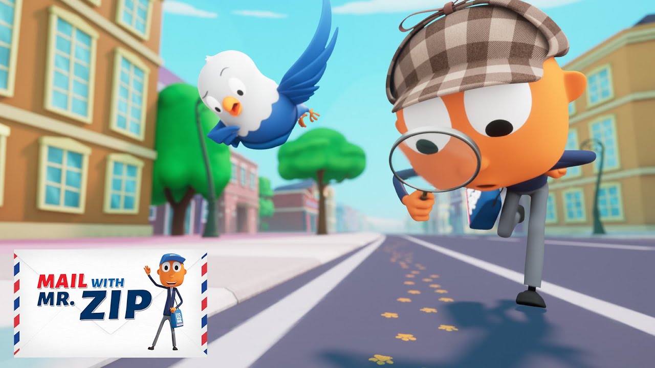 The Missing Dog Mystery! | 35 MIN Mail with Mr.ZIP Mailman Cartoons | Fun Videos for Kids & Families