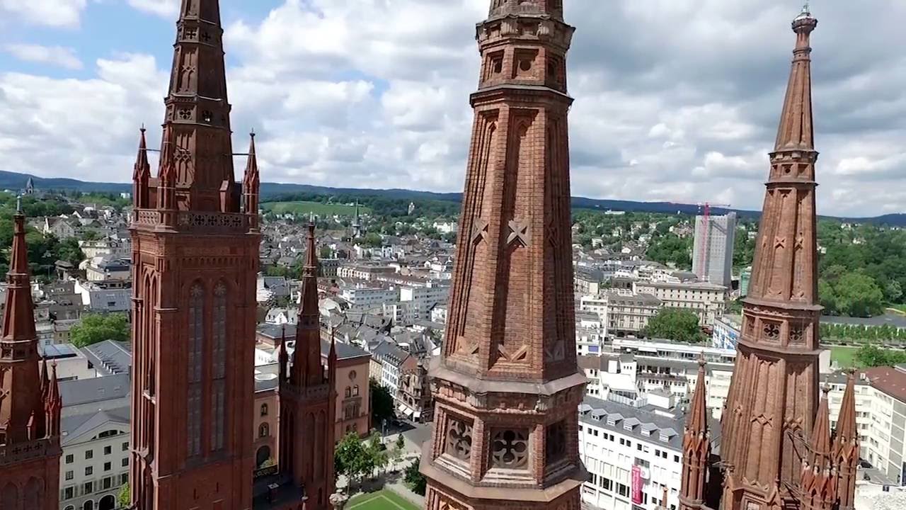 Drohnen Impressionen Wiesbaden