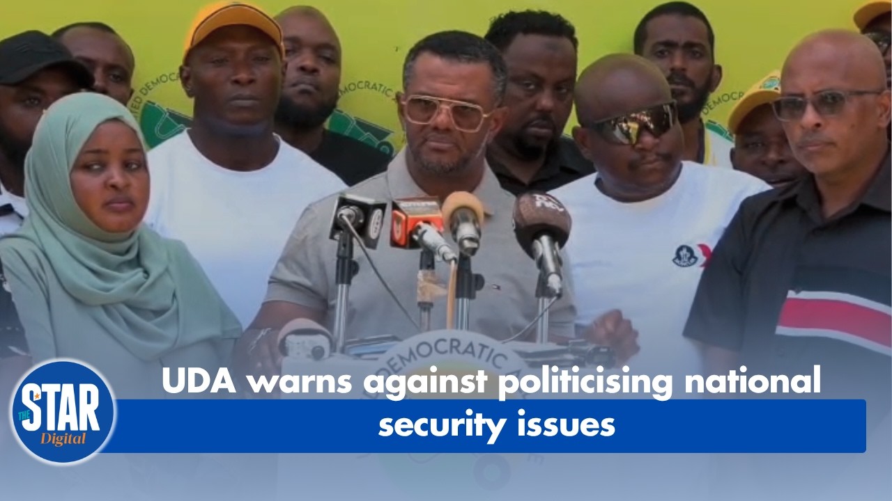 UDA warns against politicising national security issues
