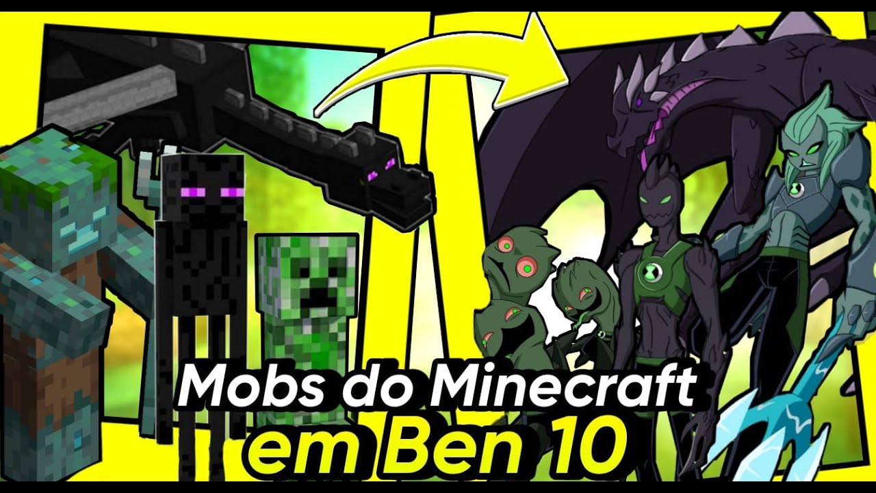 CONHEÇA OS ALIENS DE BEN 10 FEITOS POR FANS BASEADOS EM MINECRAFT!!!!!!