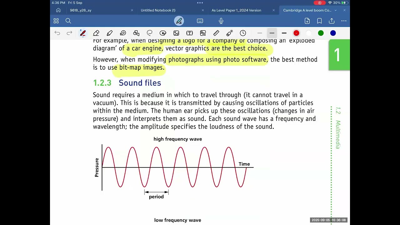 COMPUTER SCIENCE 9618 - File Compression and File Size Calculation Past Papers | Class 16