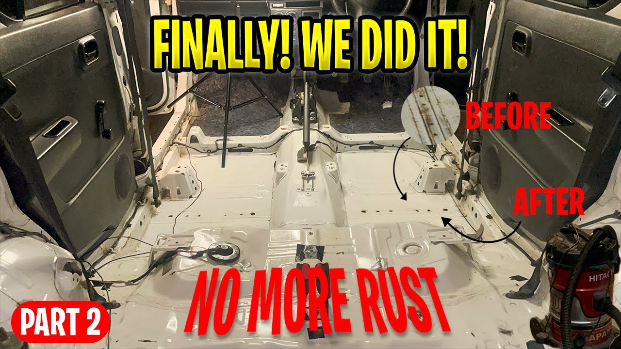 You Won’t Believe This Car’s Transformation! 😱 | DIY Rust Removal (Part 2)
