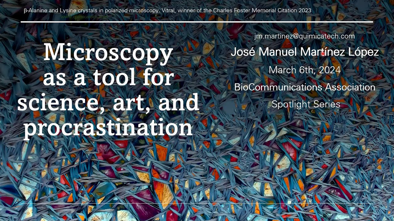 Microscopy as a Tool for Science, Art and Procrastination