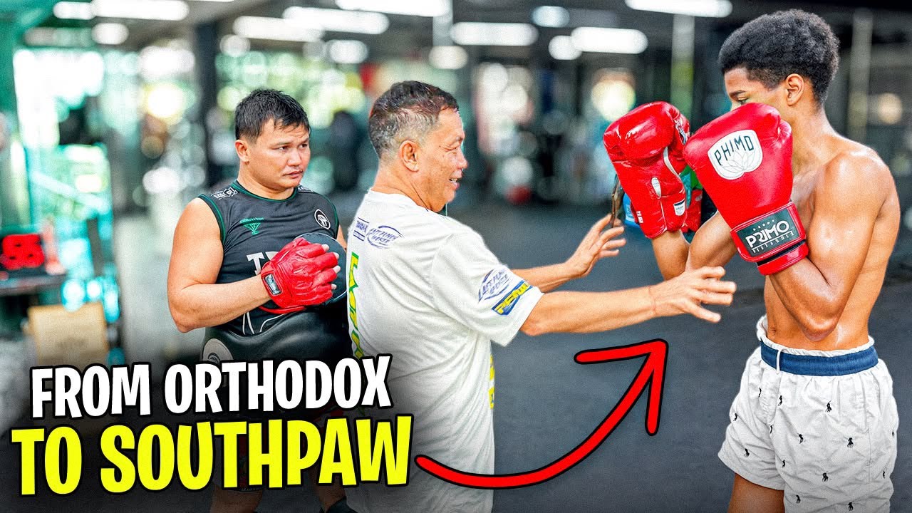 From Orthodox to Southpaw Muay Thai | Ajarn Yai Rebuilds Tito’s Style!