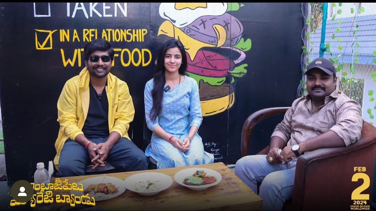 Interview with Ambajipeta Marriage Band Movie Team || Taste Of Flavours