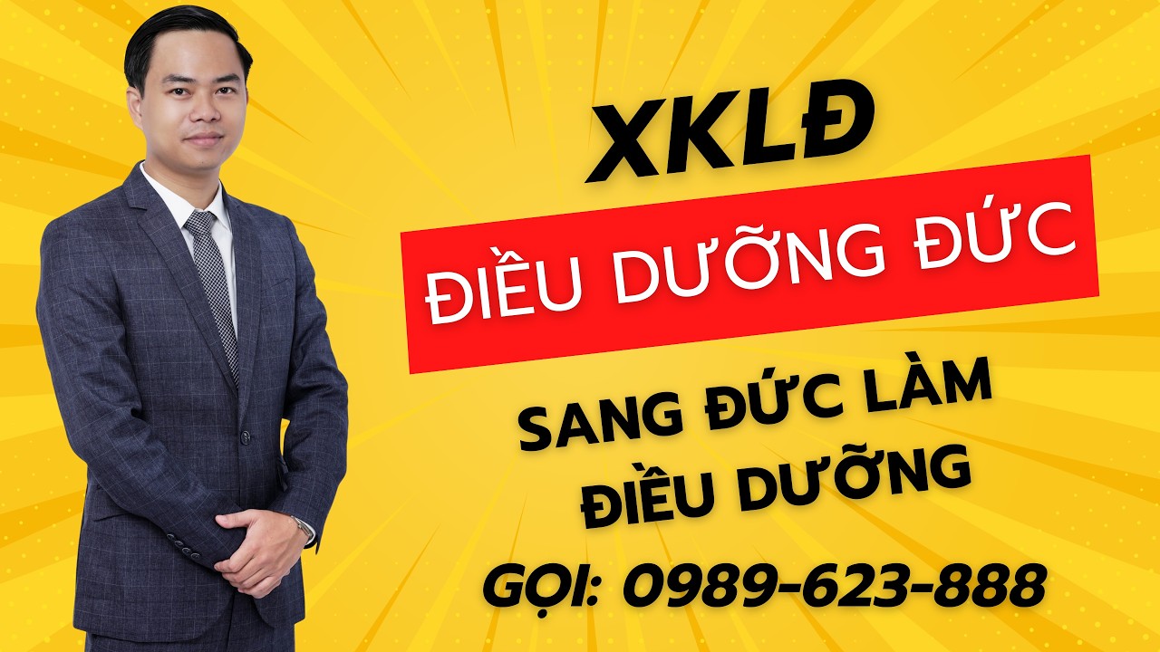 Xuất khẩu lao động ngành Điều dưỡng. Đi lao động Điều dưỡng tại Đức. Sang Đức làm Điều dưỡng. 2026