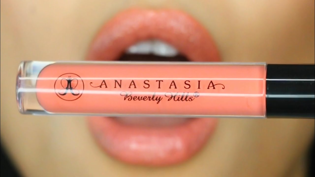 Anastasia Beverly Hills MELON Lip Gloss Quick Review Swatch Tutorial