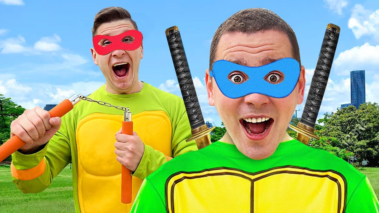 NINDŽA KORNJAČE u Stvarnom Životu!