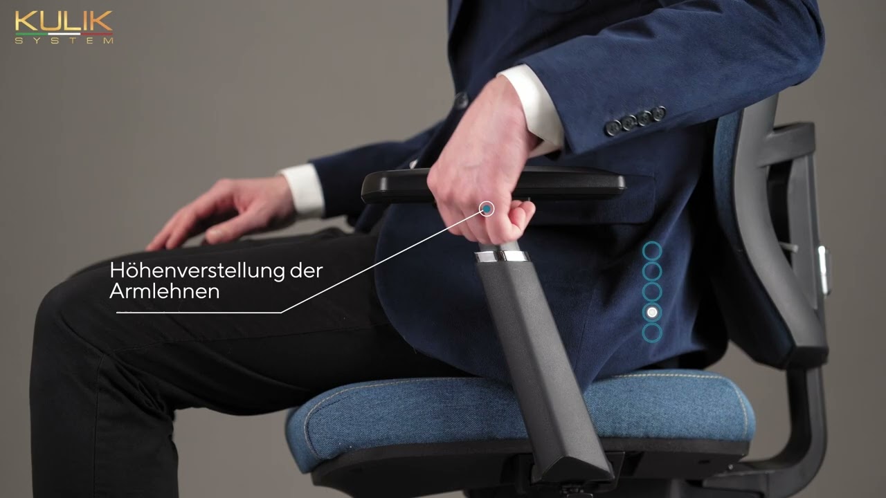 Ergonomischer Stuhl Kulik System SPACE