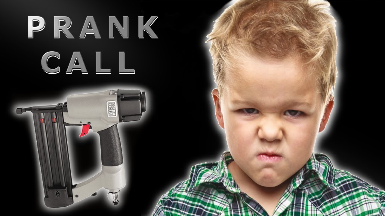 Little Kid Tries To Buy A Nail Gun Funny Prank Call