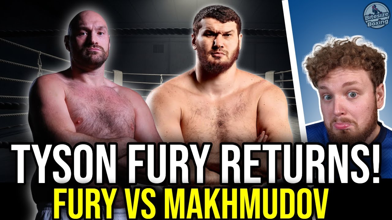 COMEBACK! TYSON FURY VS ARSLANBEK MAKHMUDOV SET FOR APRIL 11TH