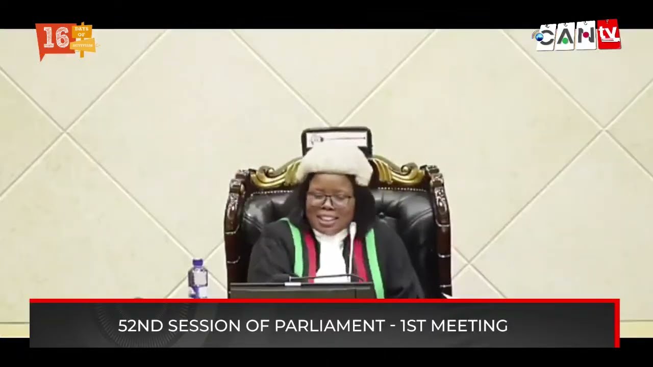 52ND SESSION - 1ST MEETING OF PARLIAMENT