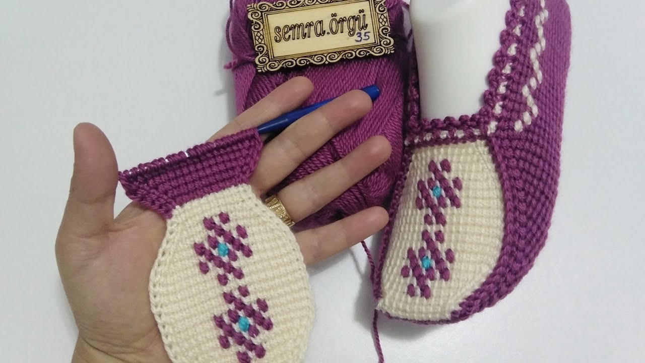 Tunus işi babet patik @Semraorgu BETÜL MODEL