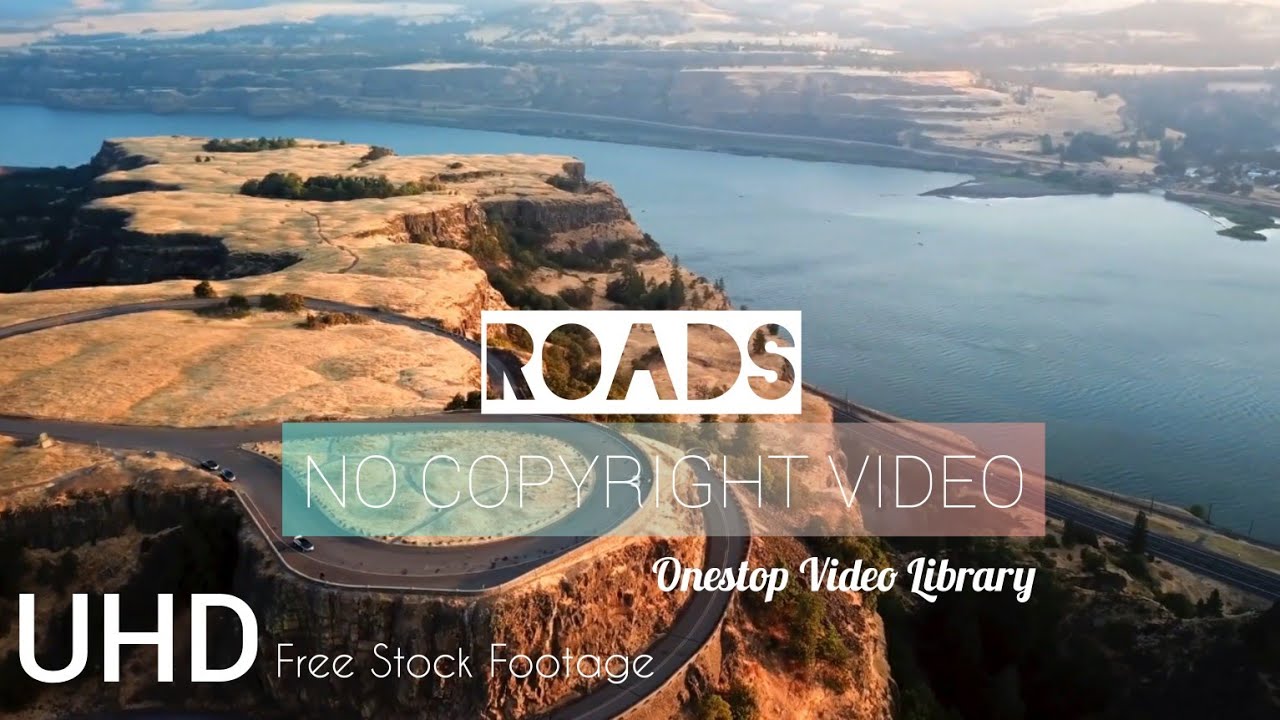 [HD] Road trip video full HD | Drone view | no copyright video | royalty free video stock footage