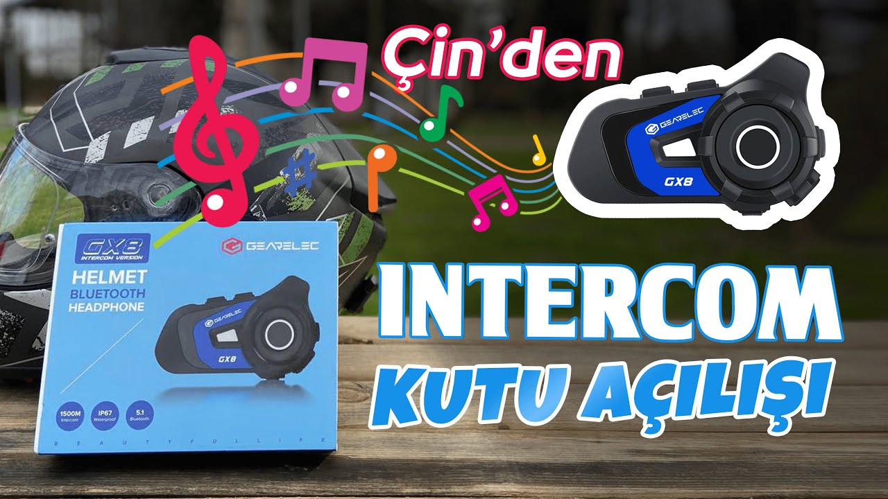 Gearelec GX8 İntercom Kutu Açılışı | FM Radyo | Müzik Paylaşma