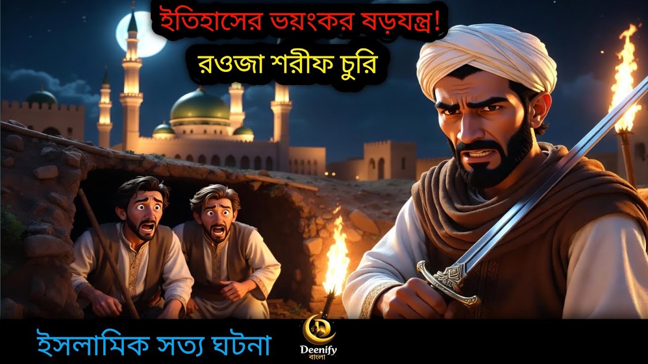 স্বপ্নে নবীজীর ডাক! রওজা শরীফ চুরির ভয়ংকর ষড়যন্ত্র | সুলতান নুরুদ্দিন জঙ্গির ইতিহাস 