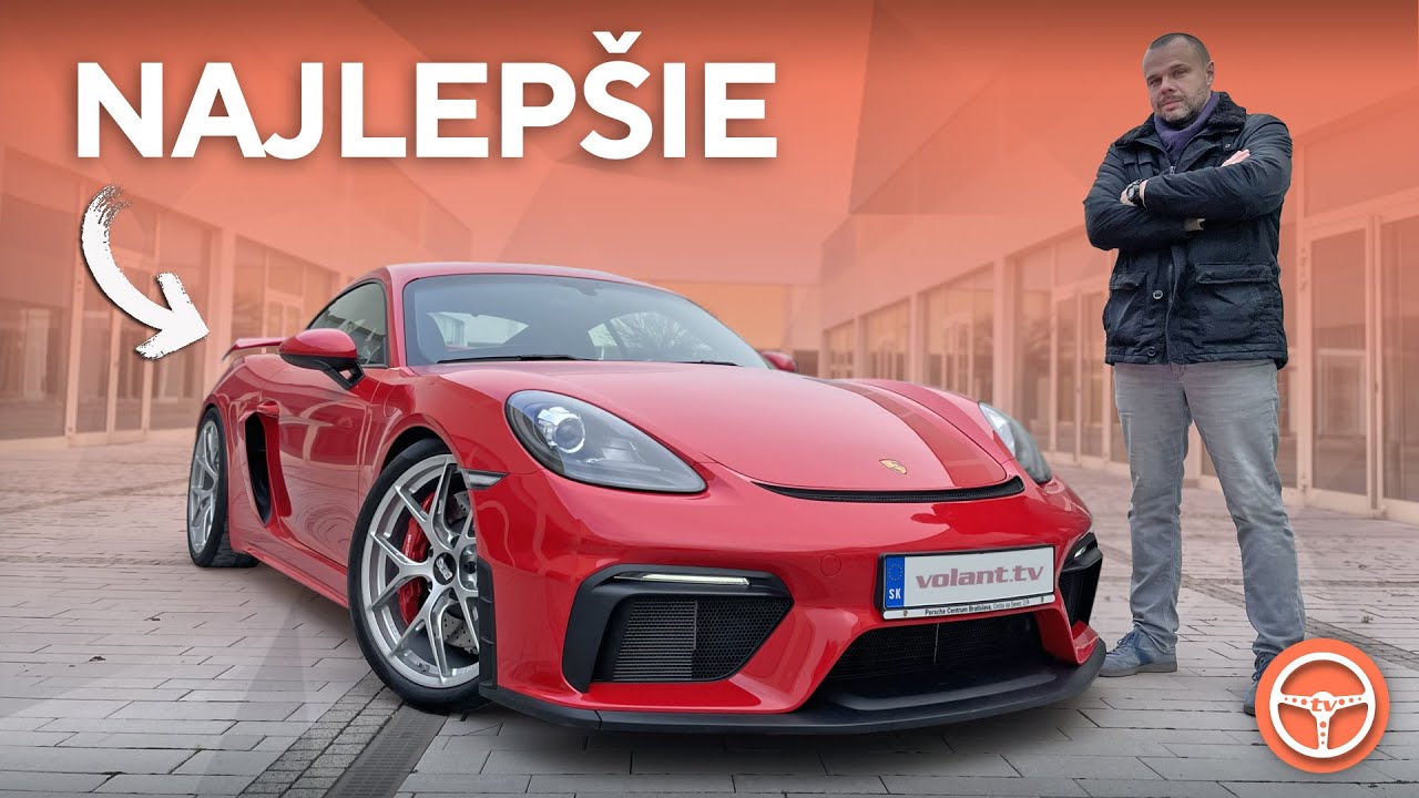 Porsche 718 Cayman GT4 je najlepšie auto aké som kedy šoféroval - volant.tv