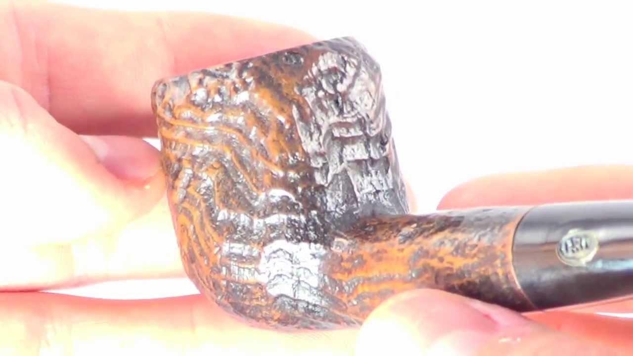 GBD Prehistoric Classic 8 Panel Billiard Style Smoking Pipe From PIPELIST.COM