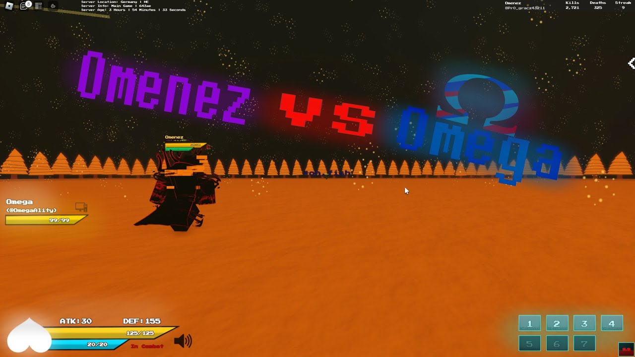 Omenez vs Omega ( UTPR ) also low amount of edit xd