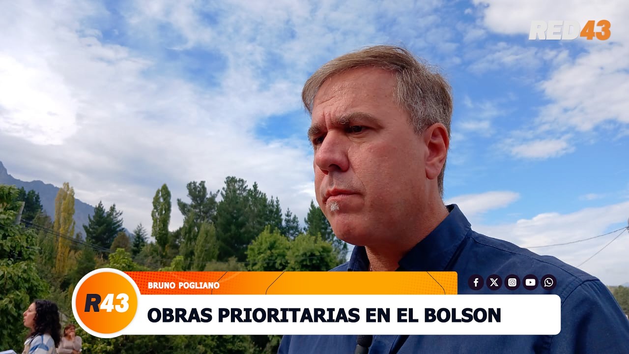 COMARCA ANDINA - OBRAS PRIORITARIAS EN EL BOLSON