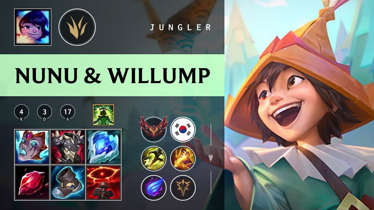 Nunu & Willump Jungle vs Diana - KR Grandmaster Patch 26.02