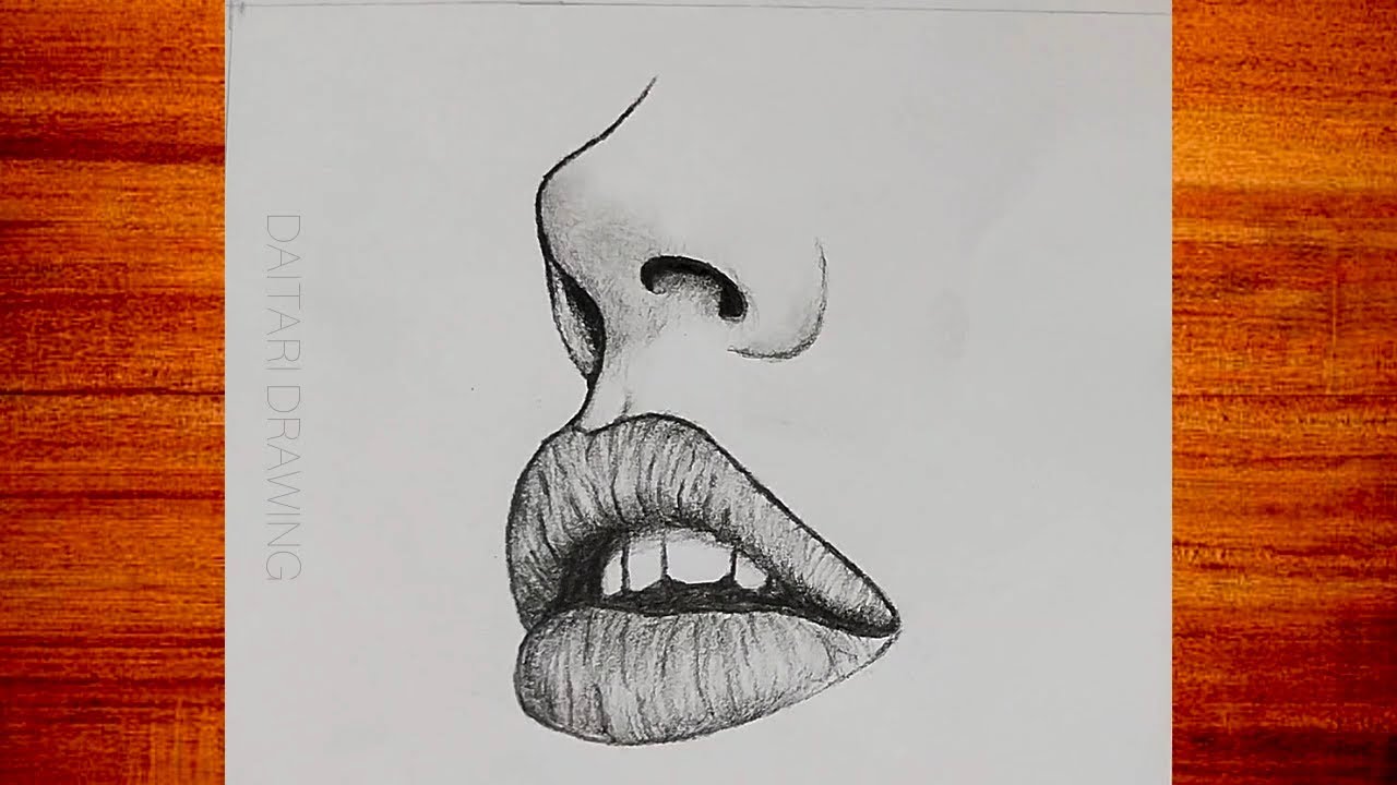 How To Draw Noise And Mouth 😺 #drawing #noise #mouth 