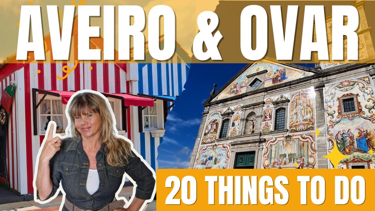 Get ready to explore two of Portugal’s most colourful cities, AVEIRO and OVAR!