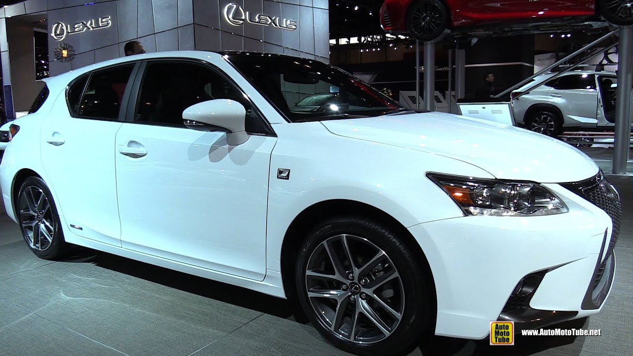 2015 Lexus CT200h F-Sport Hybrid - Exterior and Interior Walkaround - 2015 Chicago Auto Show