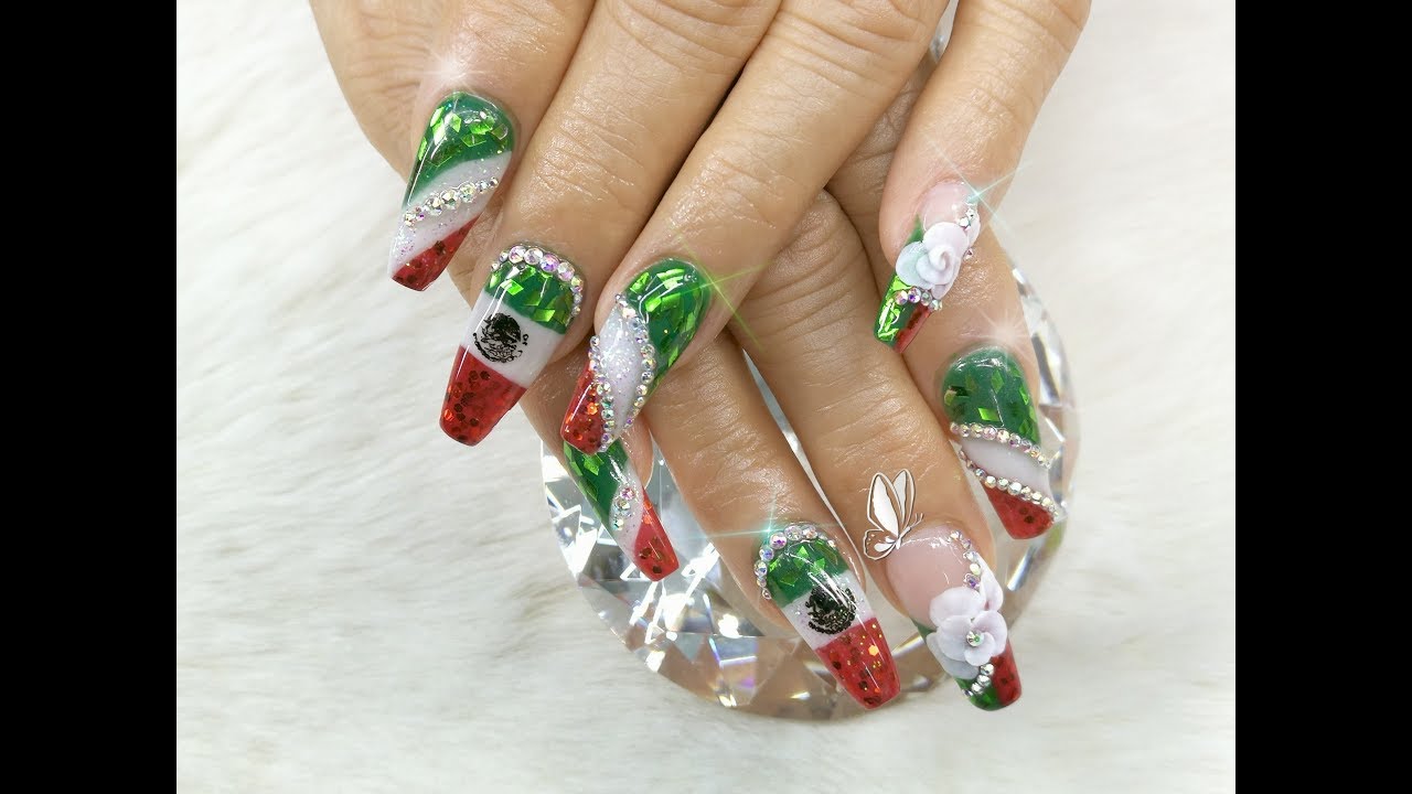 💅 Uñas bien Mexicanas 🇲🇽😍