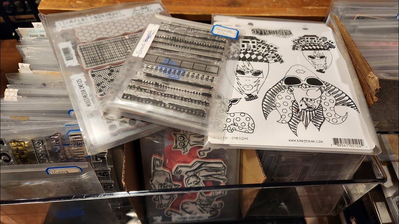 Studio Tour Episode 4--Stamp Storage