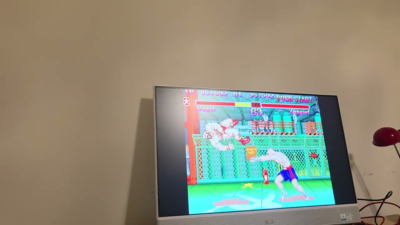 My playthrough of Sagat in Super Street Fighter  new challengers cps2 game.