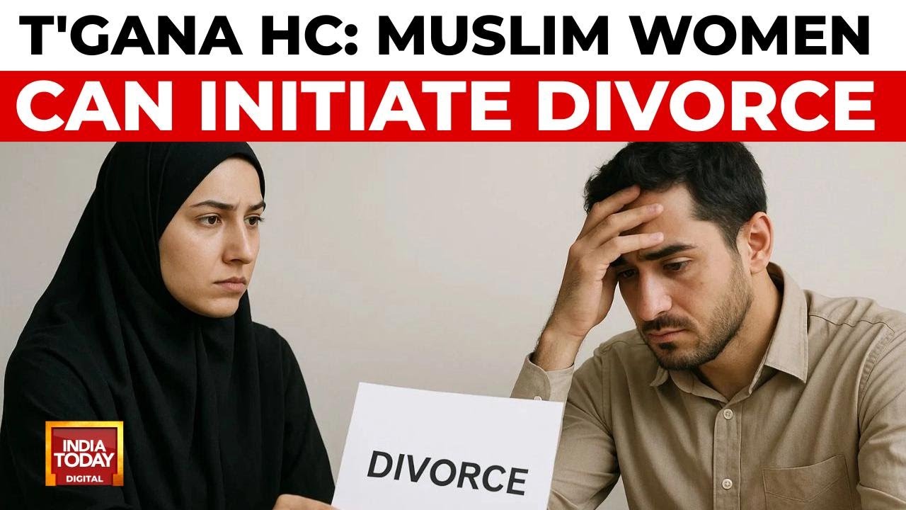 Telangana HC: Muslim Women Can Initiate Divorce Without Husband's Approval | India Today News