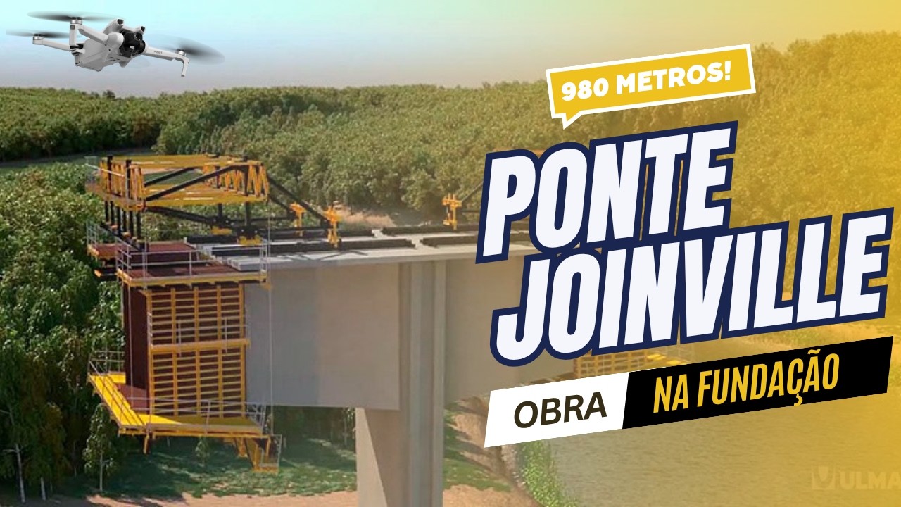 A OBRA de R$ 314 MILHÕES que está 90% DEBAIXO DA TERRA (Ponte Joinville)
