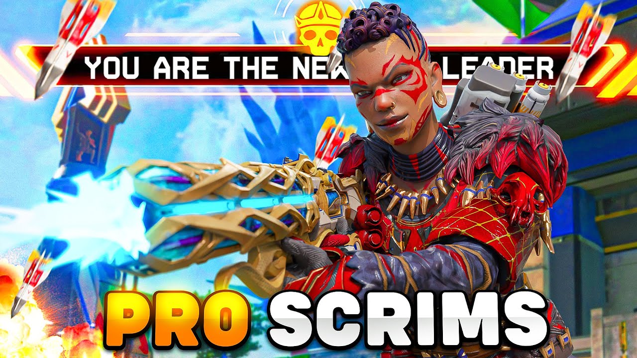 One Of My MOST INTENSE Scrims Ever - Apex Legends