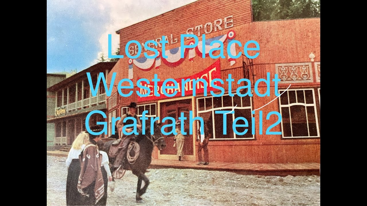 Lost Place Erste Westernstadt Europas in Grafrath Hot Gun Town