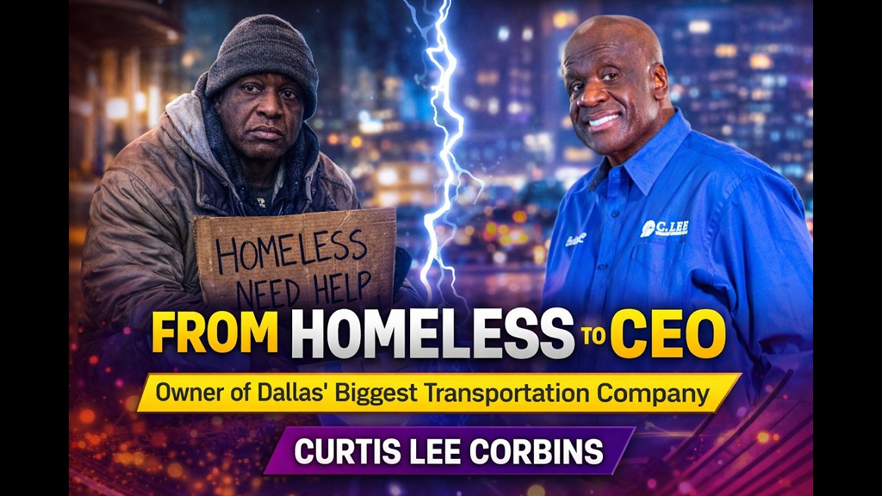 From HOMELESS to One of Dallas’ BIGGEST Transportation Companies | Curtis Lee Corbins |